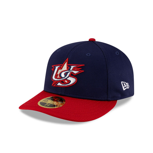 USA Baseball 2025 Batting Practice Low Profile 59FIFTY Fitted Hat - New Era Cap