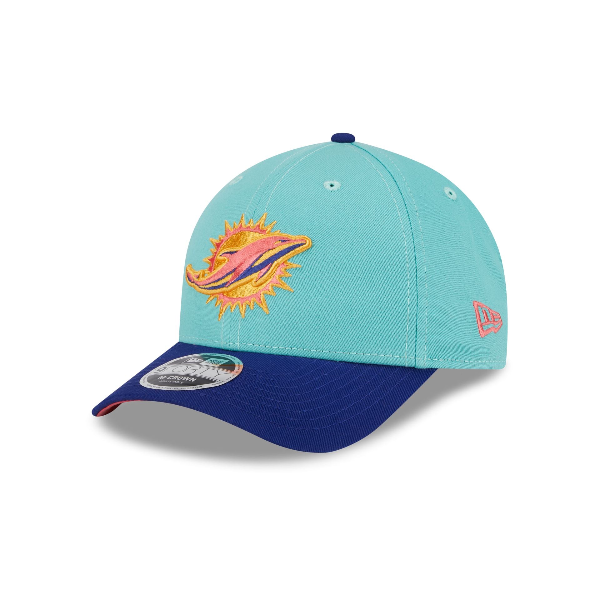 Miami Dolphins Clear Mint 9FORTY M-Crown Adjustable Hat – New Era Cap