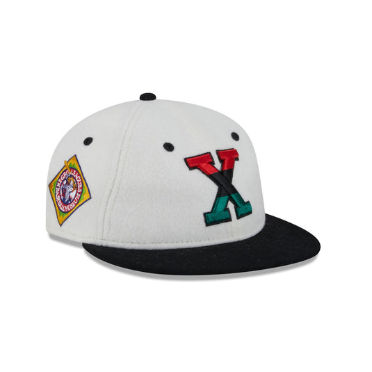 Cuban X Giants Tri Color Retro Crown 9FIFTY Snapback Hat - New Era Cap