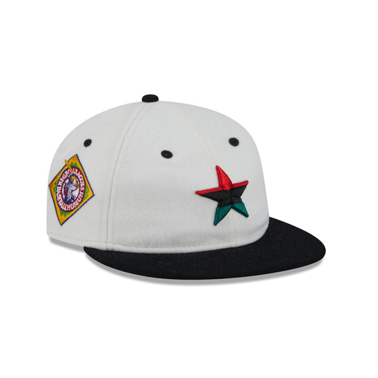 Detroit Stars Tri Color Retro Crown 9FIFTY Snapback Hat - New Era Cap