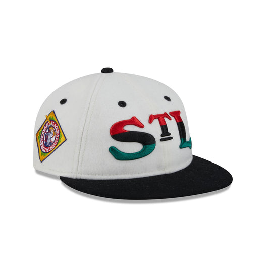St. Louis Stars Tri Color Retro Crown 9FIFTY Snapback Hat - New Era Cap