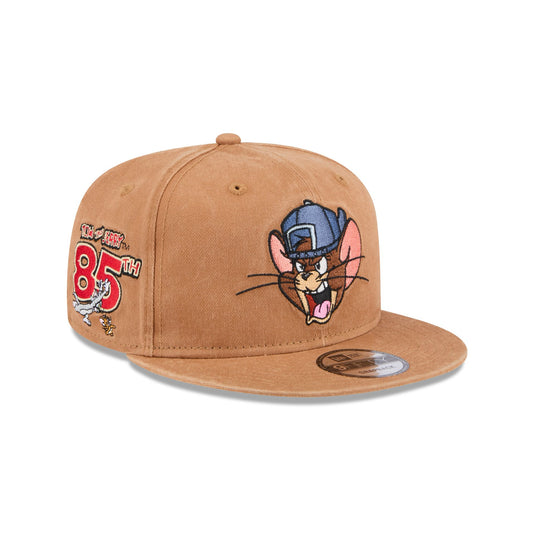 Tom and Jerry 85th Anniversary Light Bronze 9FIFTY Snapback Hat - New Era Cap