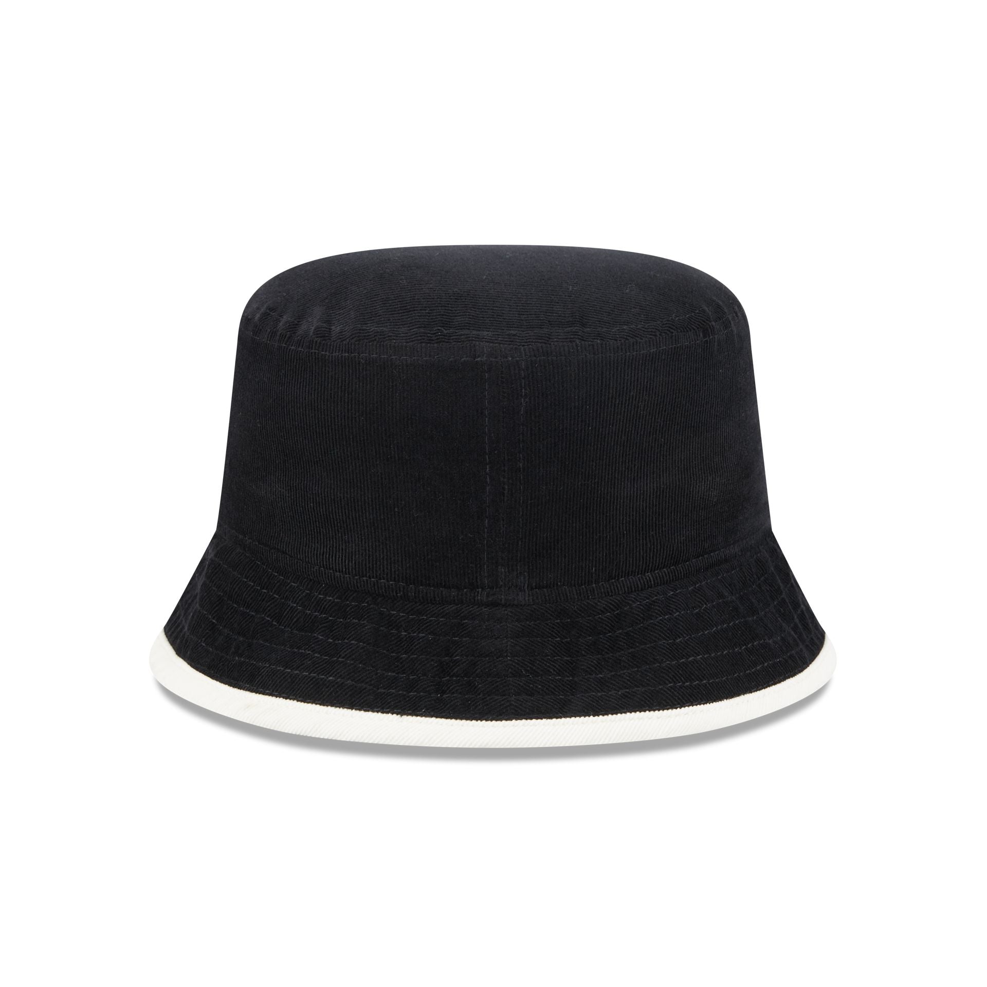 New Era Cap Black and White Cord Bucket Hat