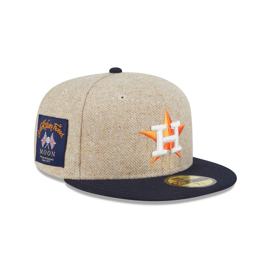 Houston Astros Herringbone Moon 59FIFTY Fitted Hat - New Era Cap