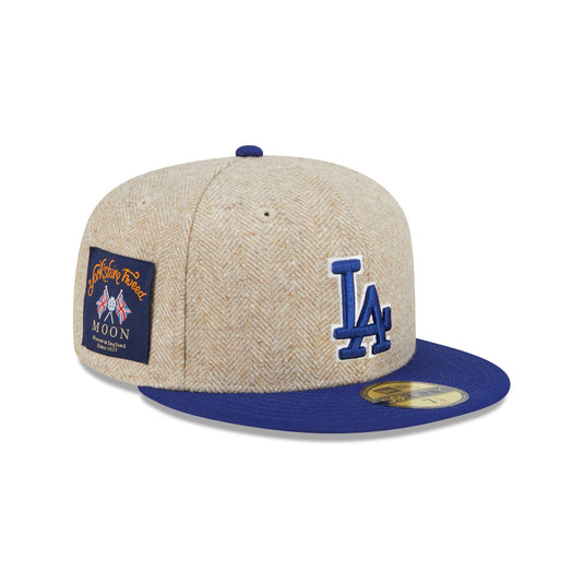 Los Angeles Dodgers Herringbone Moon 59FIFTY Fitted Hat - New Era Cap