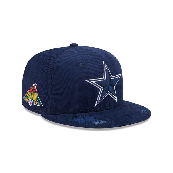 Just Caps Floral Corduroy Dallas Cowboys 59FIFTY Fitted Hat – New