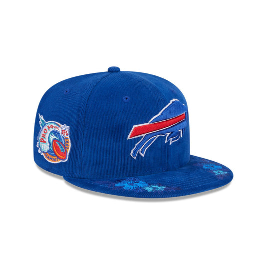 Just Caps Floral Corduroy Buffalo Bills 59FIFTY Fitted Hat - New Era Cap