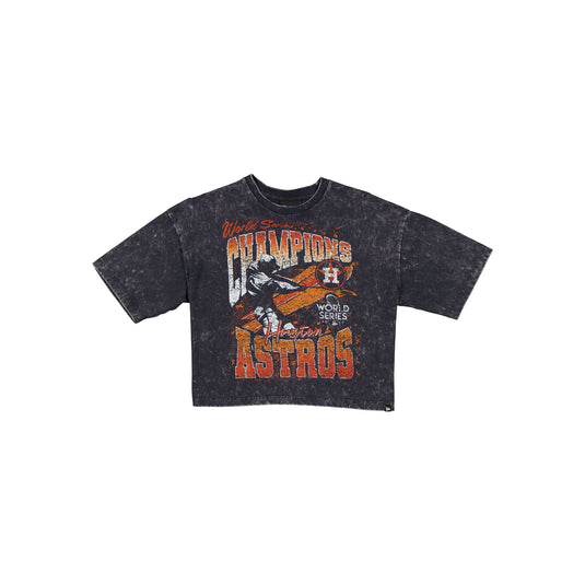 Houston Astros Sport Classics Women's Cropped T-Shirt - New Era Cap