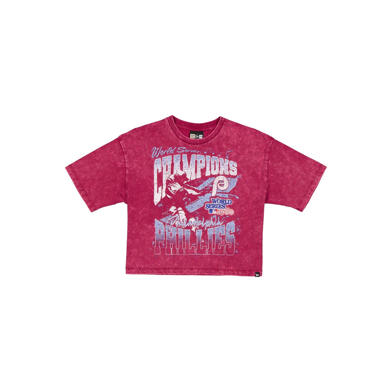 Philadelphia Phillies Sport Classics Women's Cropped T-Shirt