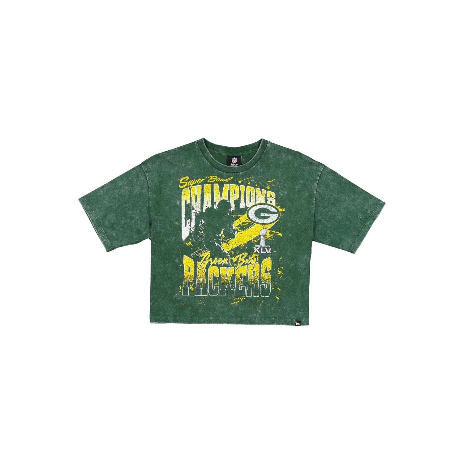 Green Bay Packers Sport Classics Women's Cropped T-Shirt