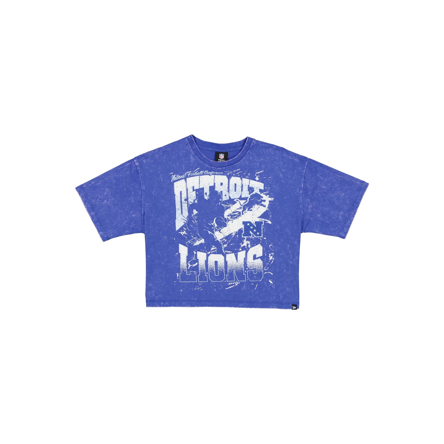 Detroit Lions Sport Classics Women's Cropped T-Shirt