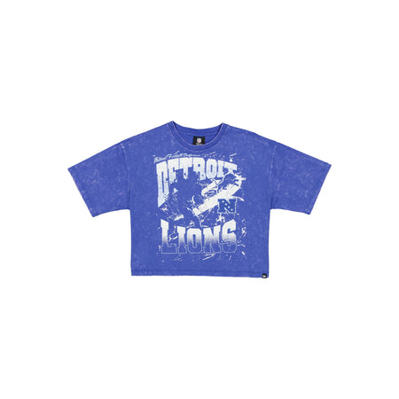 Detroit Lions Sport Classics Women's Cropped T-Shirt