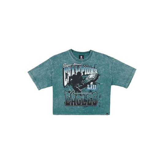 Philadelphia Eagles Sport Classics Women's Cropped T-Shirt - New Era Cap