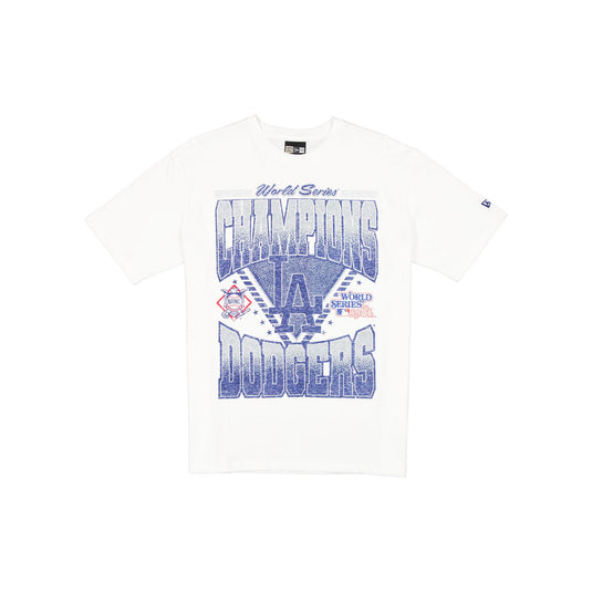 Los Angeles Dodgers Sport Classics Washed Optic White T-Shirt - New Era Cap