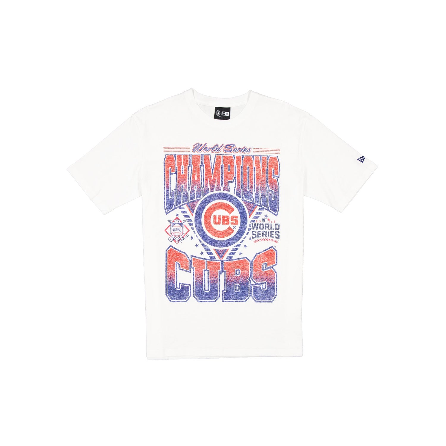 Chicago Cubs Sport Classics Washed Optic White T-Shirt