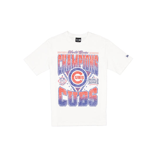 Chicago Cubs Sport Classics Washed Optic White T-Shirt - New Era Cap