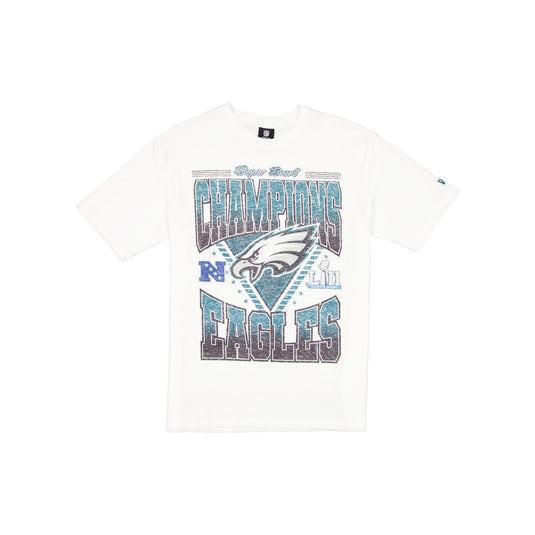 Philadelphia Eagles Sport Classics Washed Optic White T-Shirt - New Era Cap