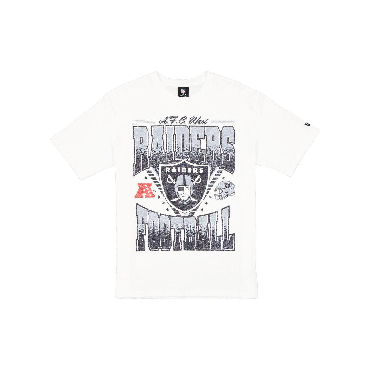Las Vegas Raiders Sport Classics Washed Optic White T-Shirt