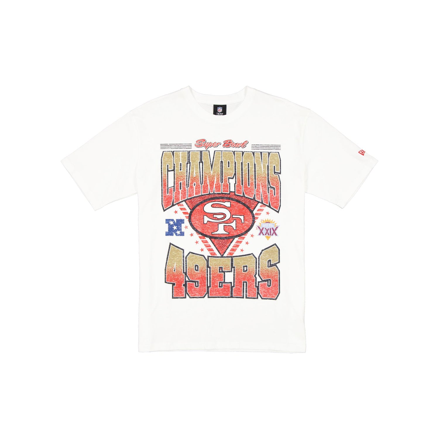 San Francisco 49ers Sport Classics Washed Optic White T-Shirt