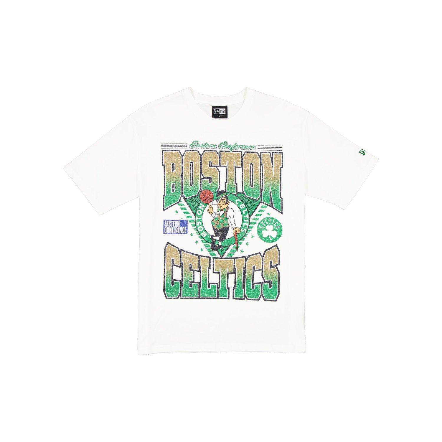 Boston Celtics Sport Classics Washed Optic White T-Shirt