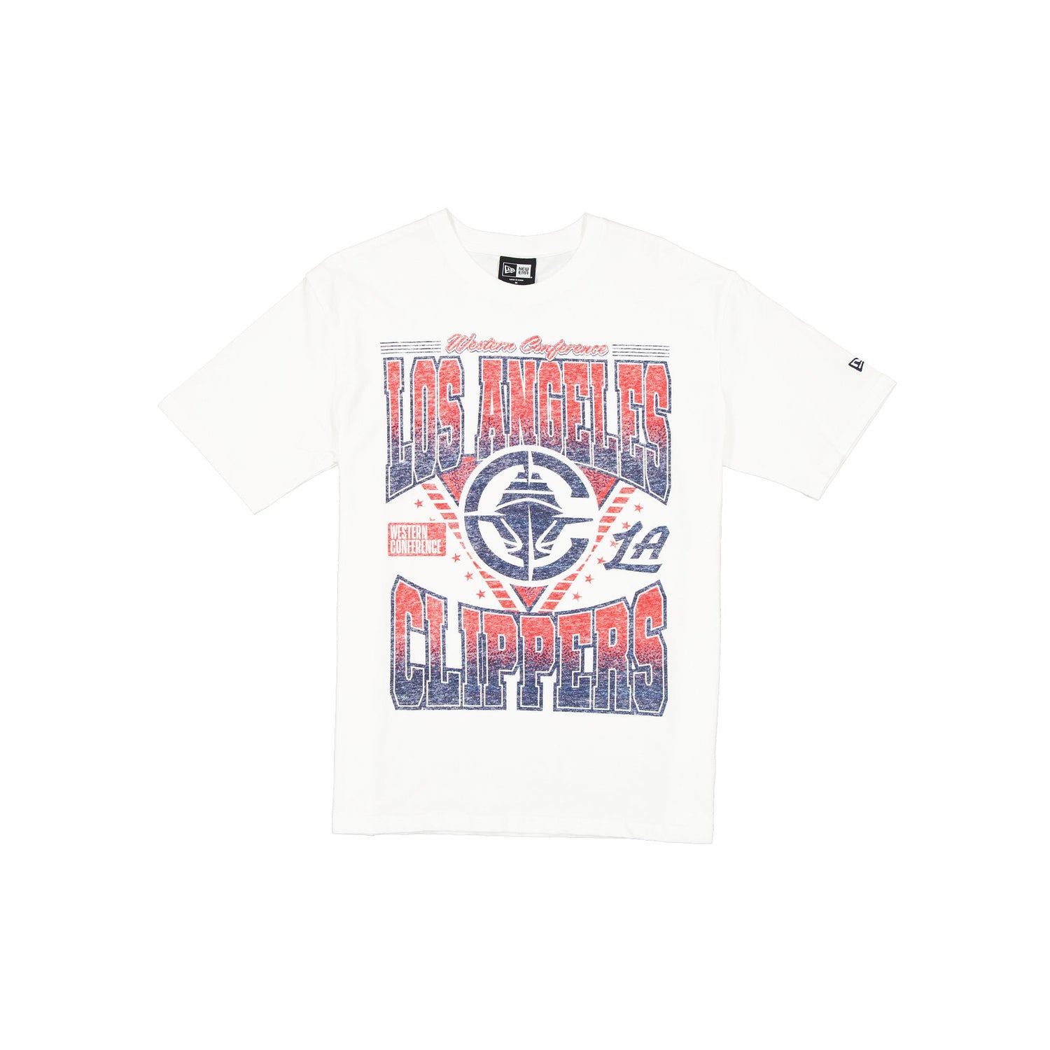 Los Angeles Clippers Sport Classics Washed Optic White T-Shirt