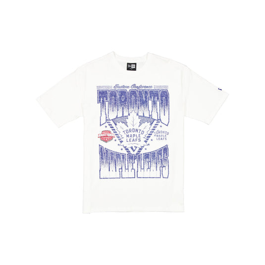 Toronto Maple Leafs Sport Classics Washed Optic White T-Shirt - New Era Cap