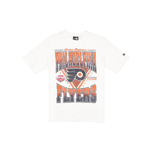Philadelphia Flyers Sport Classics Washed Optic White T-Shirt - New Era Cap