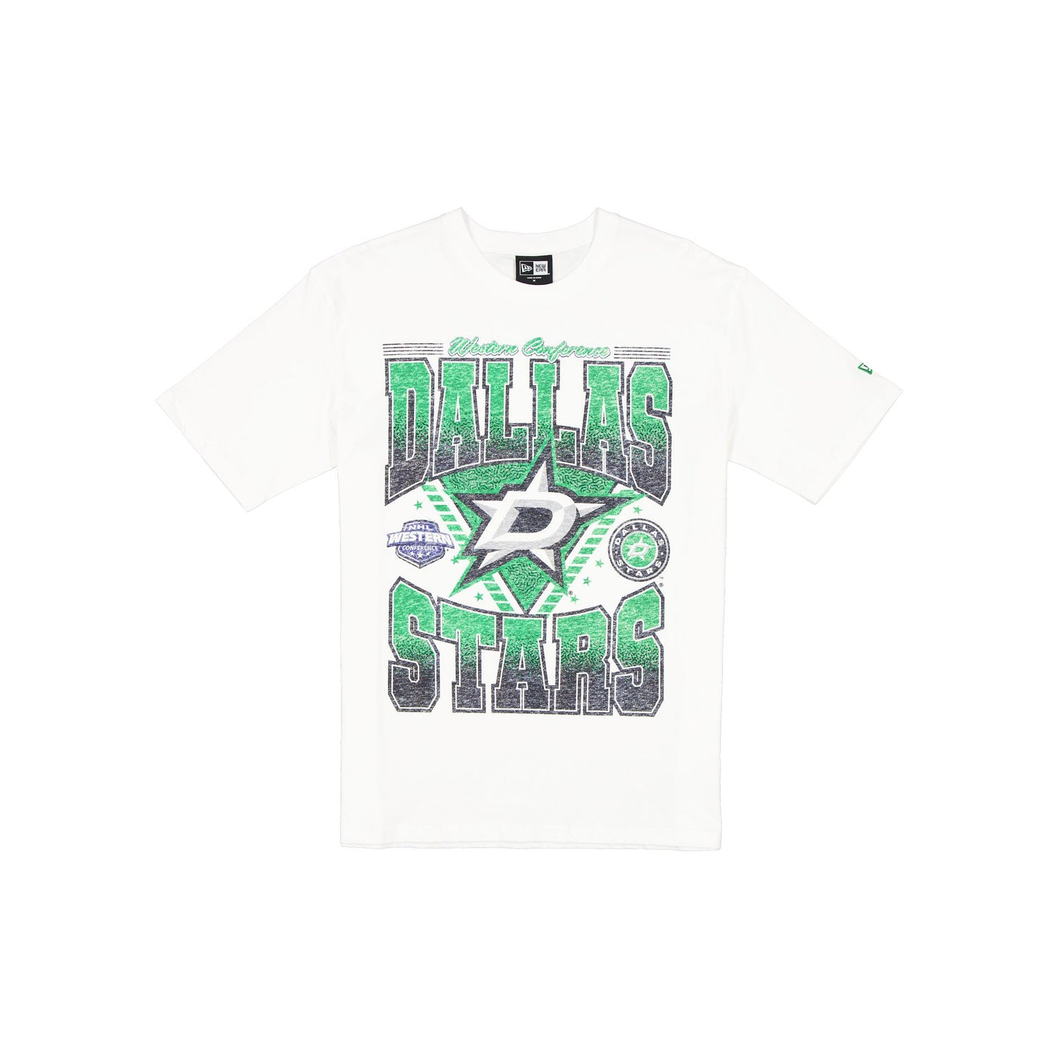Dallas Stars Sport Classics Washed Optic White T-Shirt