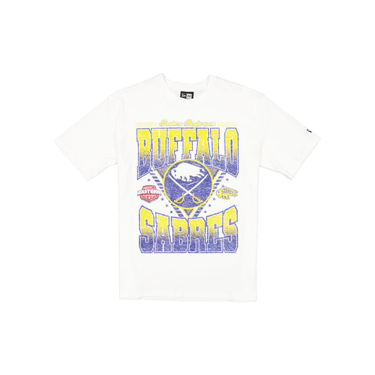 Buffalo Sabres Sport Classics Washed Optic White T-Shirt - New Era Cap