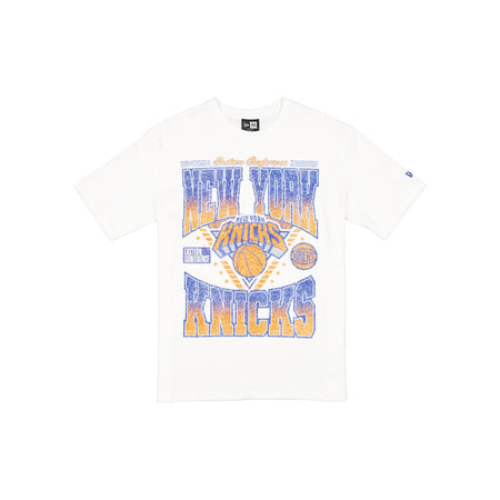 New York Knicks Sport Classics Washed Optic White T-Shirt