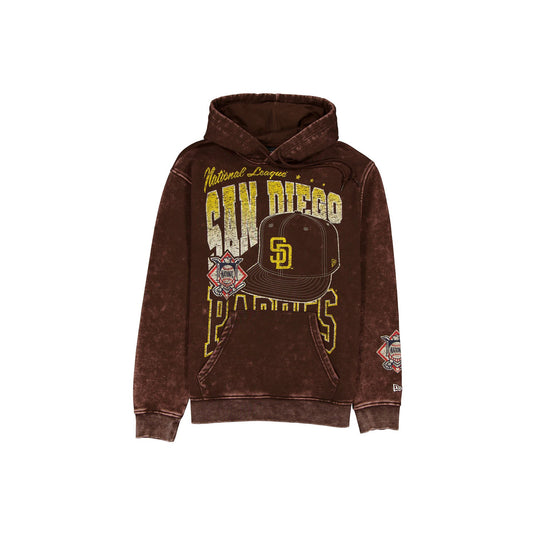 San Diego Padres Sport Classics Washed Hoodie - New Era Cap