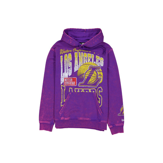 Los Angeles Lakers Sport Classics Washed Hoodie - New Era Cap