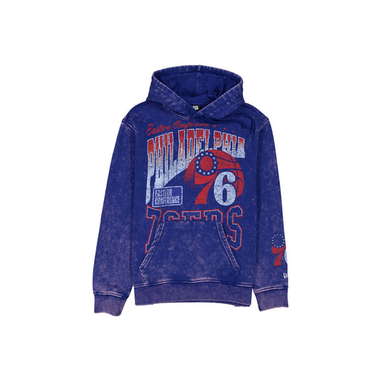 Philadelphia 76ers Sport Classics Washed Hoodie - New Era Cap