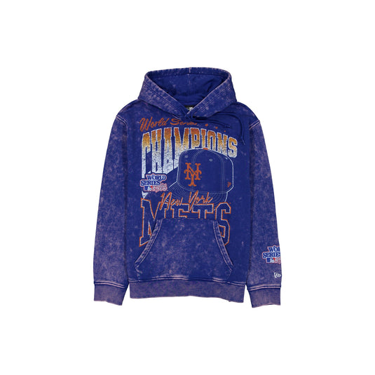 New York Mets Sport Classics Washed Hoodie - New Era Cap