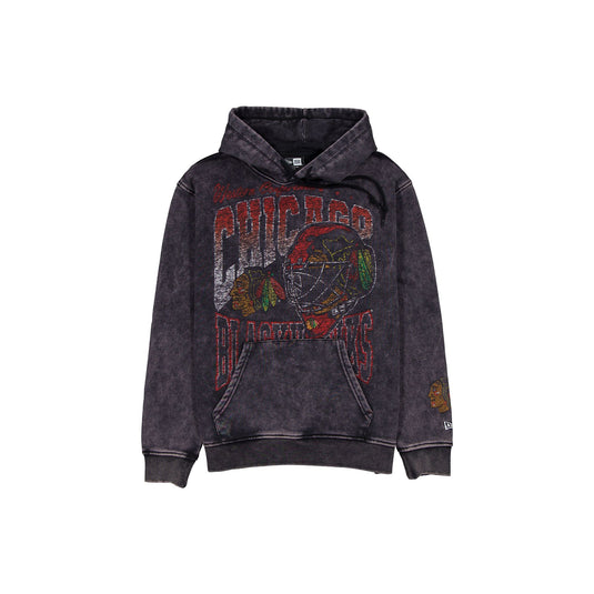 Chicago Blackhawks Sport Classics Washed Hoodie - New Era Cap