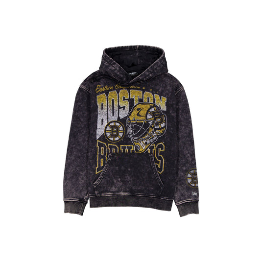 Boston Bruins Sport Classics Washed Hoodie - New Era Cap
