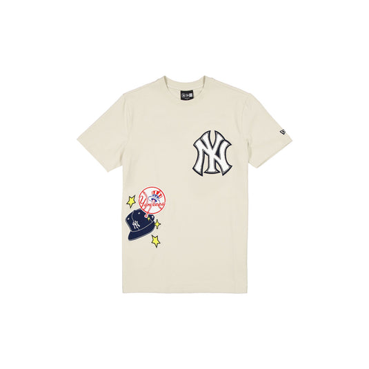 New York Yankees Stone Logo Select T-Shirt - New Era Cap