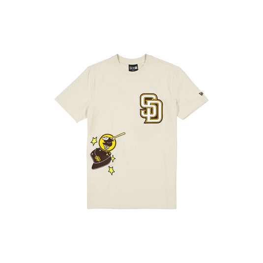 San Diego Padres Stone Logo Select T-Shirt - New Era Cap