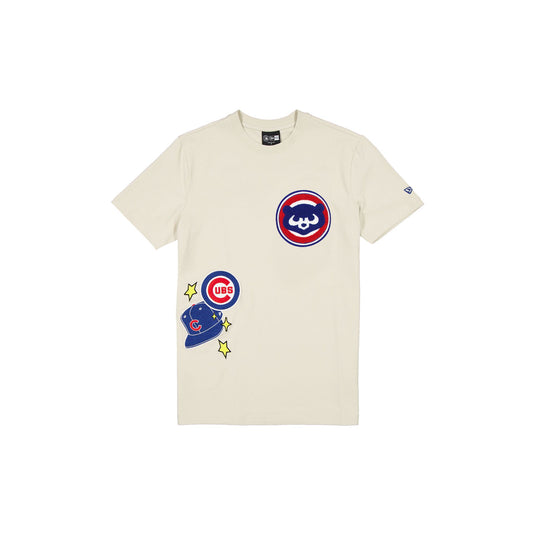 Chicago Cubs Stone Logo Select T-Shirt - New Era Cap
