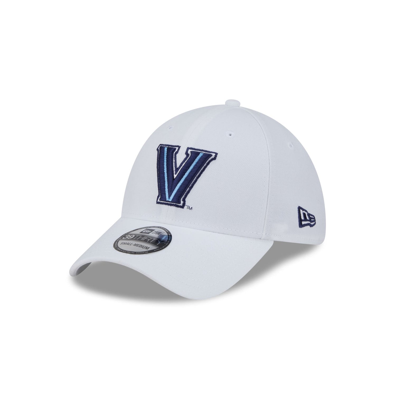 Villanova Wildcats Optic White 39THIRTY Stretch Fit Hat