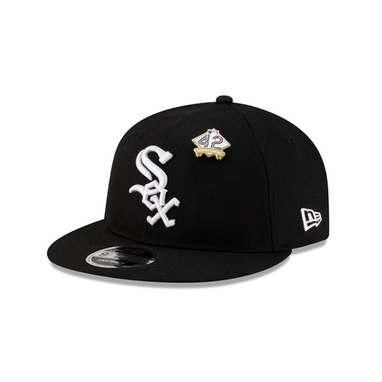 Chicago White Sox Jackie Robinson Day 2025 Retro Crown 9FIFTY Snapback Hat - New Era Cap