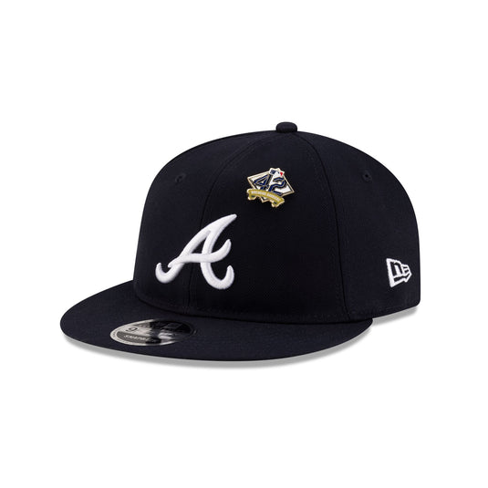 Atlanta Braves Jackie Robinson Day 2025 Retro Crown 9FIFTY Snapback Hat - New Era Cap