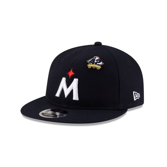 Minnesota Twins Jackie Robinson Day 2025 Retro Crown 9FIFTY Snapback Hat - New Era Cap