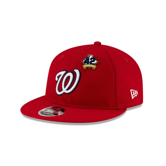 Washington Nationals Jackie Robinson Day 2025 Retro Crown 9FIFTY Snapback Hat - New Era Cap