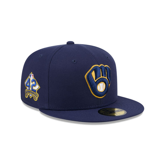 Milwaukee Brewers Jackie Robinson Day 2025 59FIFTY Fitted Hat - New Era Cap