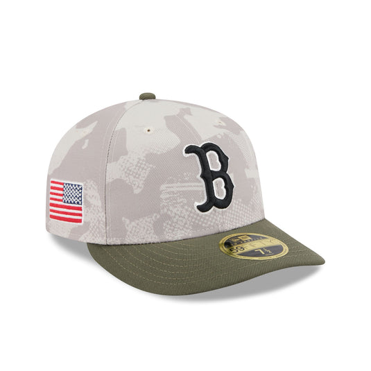 Boston Red Sox Armed Forces Day 2025 Low Profile 59FIFTY Fitted Hat - New Era Cap