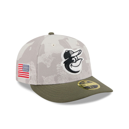 Baltimore Orioles Armed Forces Day 2025 Low Profile 59FIFTY Fitted Hat - New Era Cap