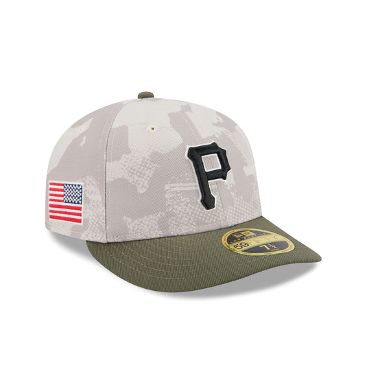 Pittsburgh Pirates Armed Forces Day 2025 Low Profile 59FIFTY Fitted Hat - New Era Cap