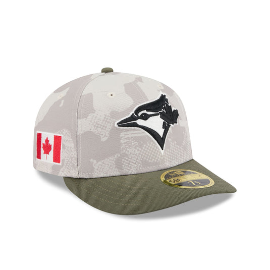 Toronto Blue Jays Armed Forces Day 2025 Low Profile 59FIFTY Fitted Hat - New Era Cap