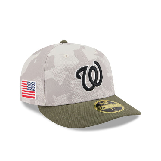 Washington Nationals Armed Forces Day 2025 Low Profile 59FIFTY Fitted Hat - New Era Cap
